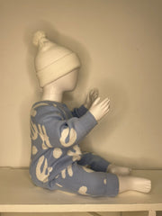 Blue Groove Knit Growsuit