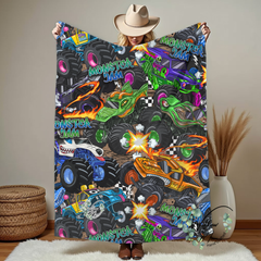 Monster Jam Blanket | 200x150cm