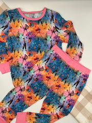 Organic Bamboo 2pcs Set Winter | Kpop Watercolour