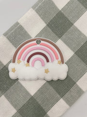 Pinks Clouds Silicone Teether