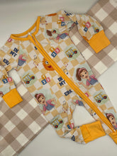 Ms Rachelle Orange Organic Bamboo Growsuit