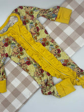 Floral Winnie Organic Bamboo Growsuit