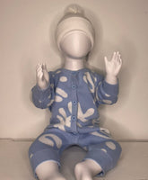 Blue Groove Knit Growsuit