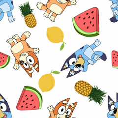 Bluey Fruits Organic Growsuit