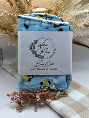 Baby Burp Cloth | Blue Dog