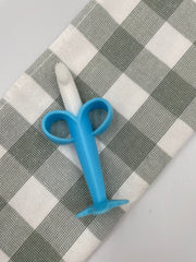 Blue Banana Silicone Teether