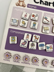 Chore Chart Purple