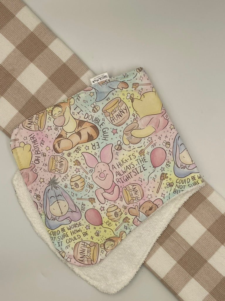 Large Baby Burp Cloth | Winnie & Friends