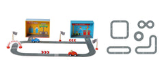 Racing Car Play set With Paper Puzzle Road