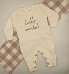 Hello World Beige Winter