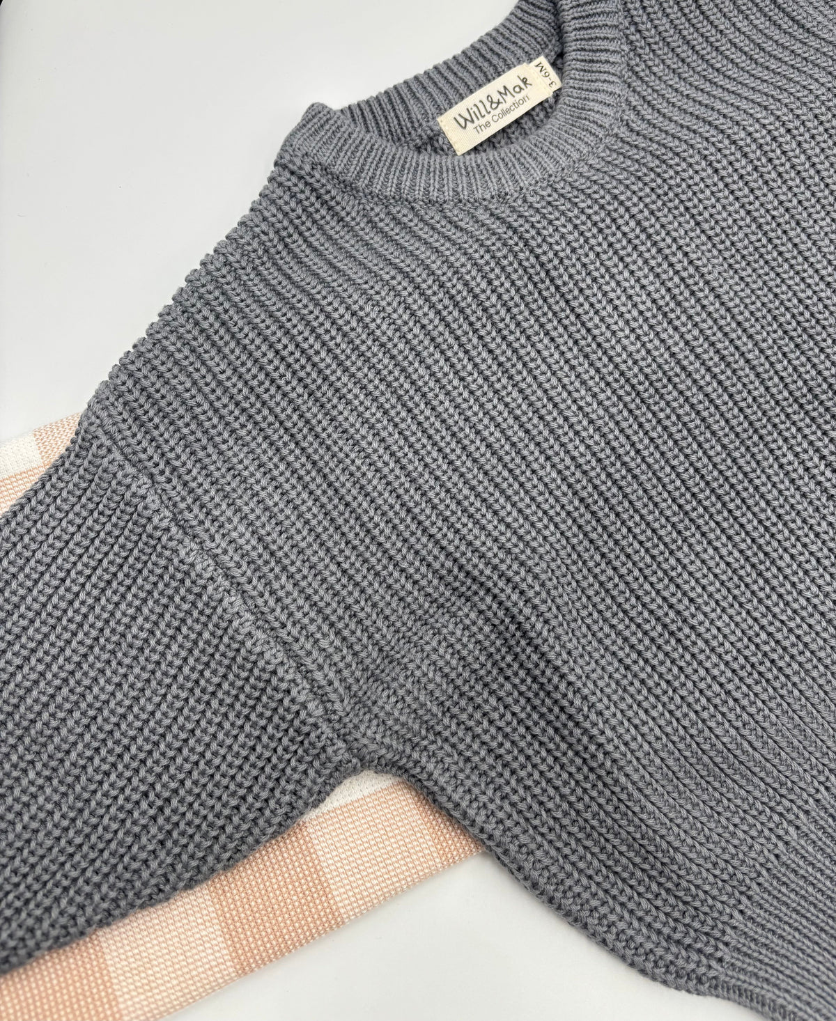 Chunky Knit Jumper - Stormy Grey