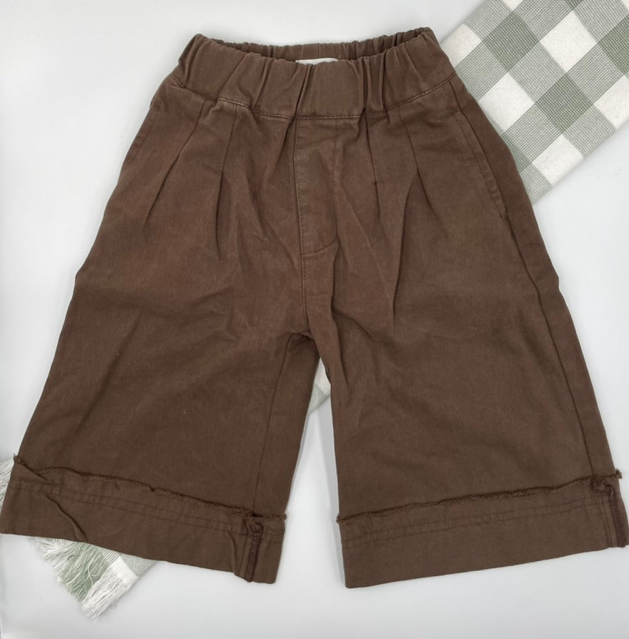 Brown Wide Leg Pants