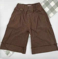 Brown Wide Leg Pants