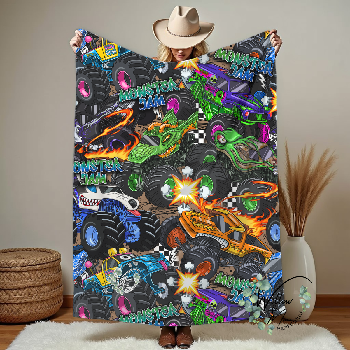 Monster Jam Blanket | 200x150cm