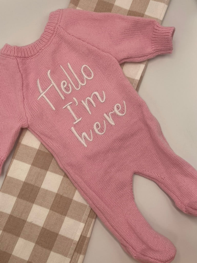 Hello I'm Here | Pink