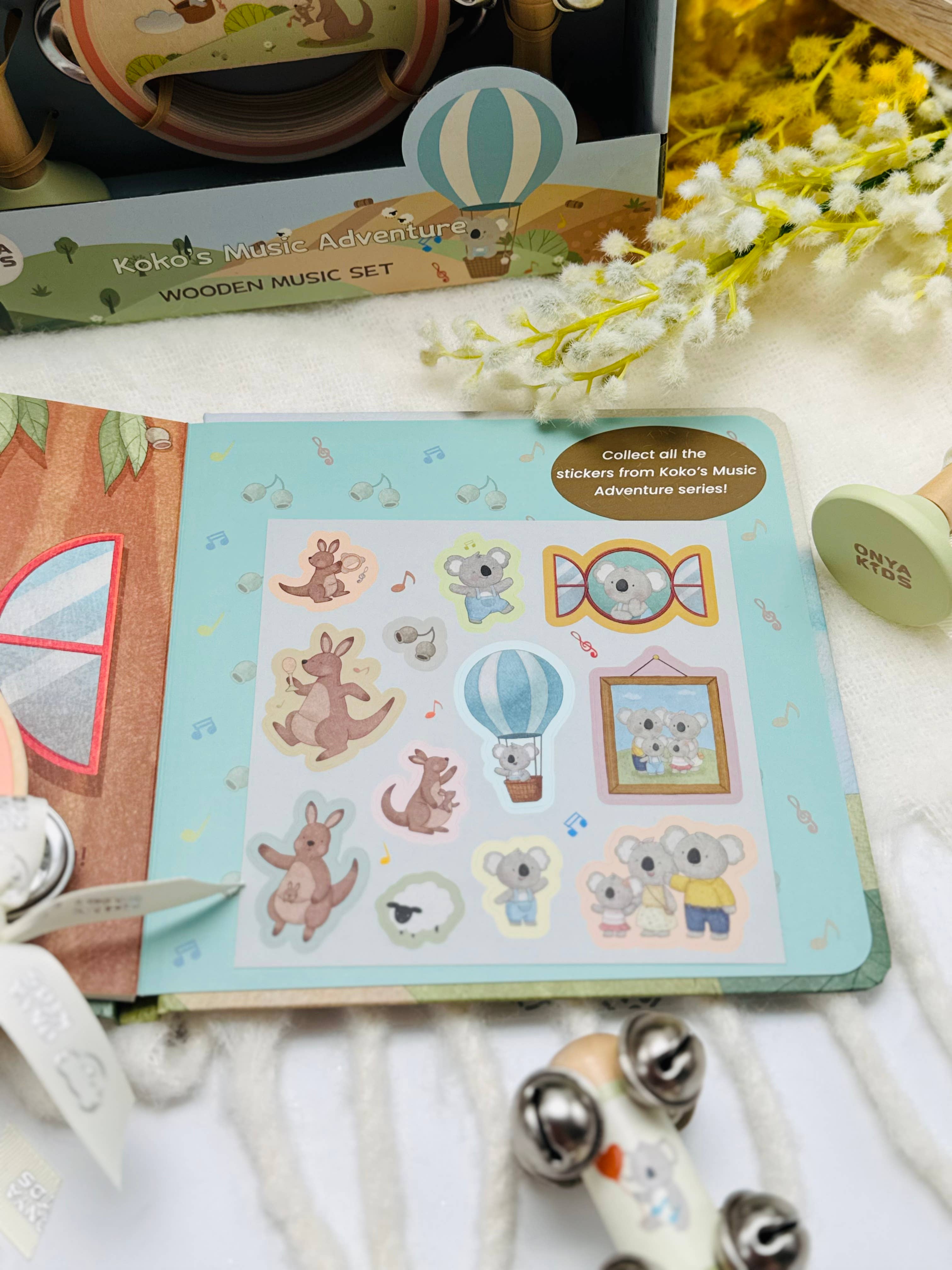 Onya Kids Children's Book-Bouncy Beats with Katie and Roo