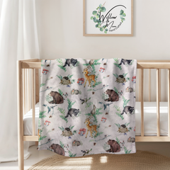 Forest | Baby Minky Blanket