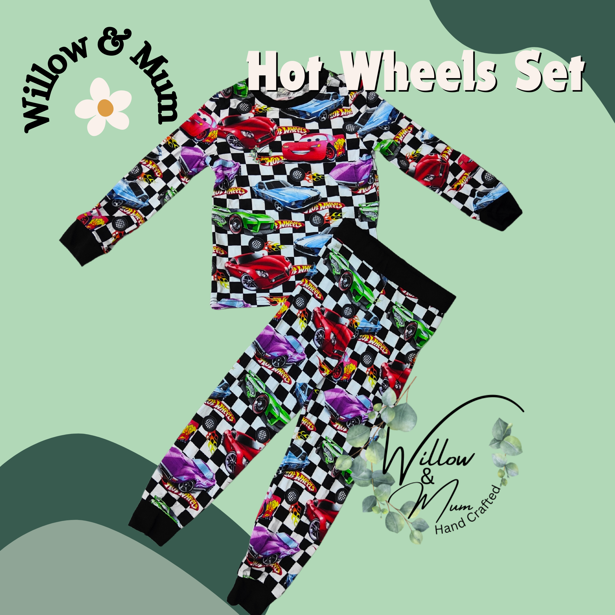 Hot Wheels Organic  2pcs Set