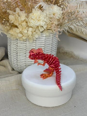 3D Printed | Dinosaur | Pink