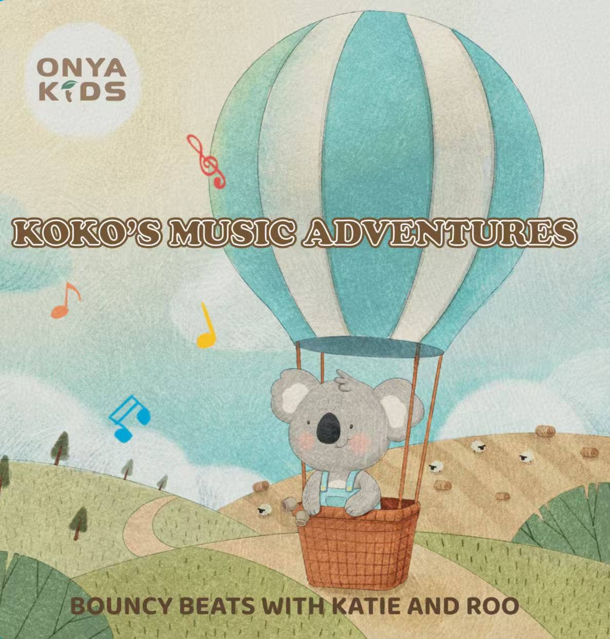 Onya Kids Children's Book-Bouncy Beats with Katie and Roo