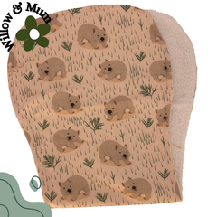 Baby Burp Cloth | Wombats