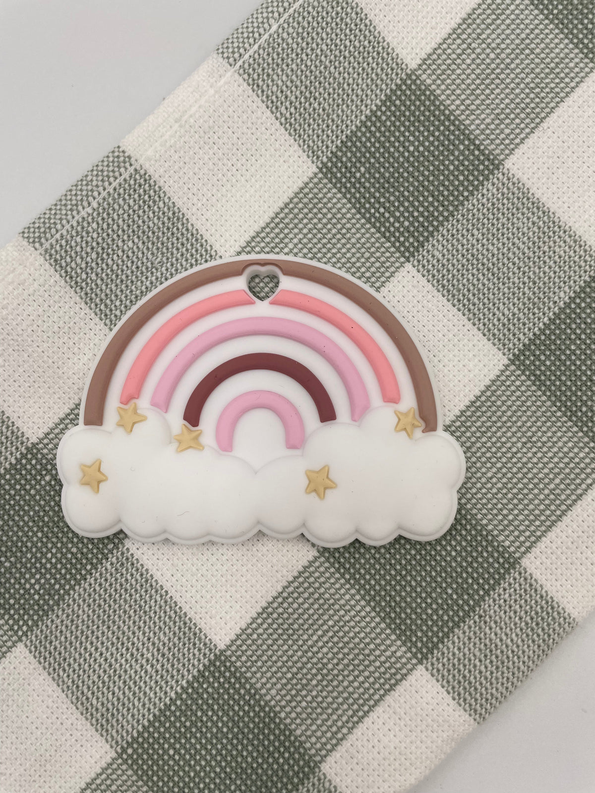 Pinks Clouds Silicone Teether