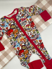 90's MashupOrganic Bamboo Growsuit