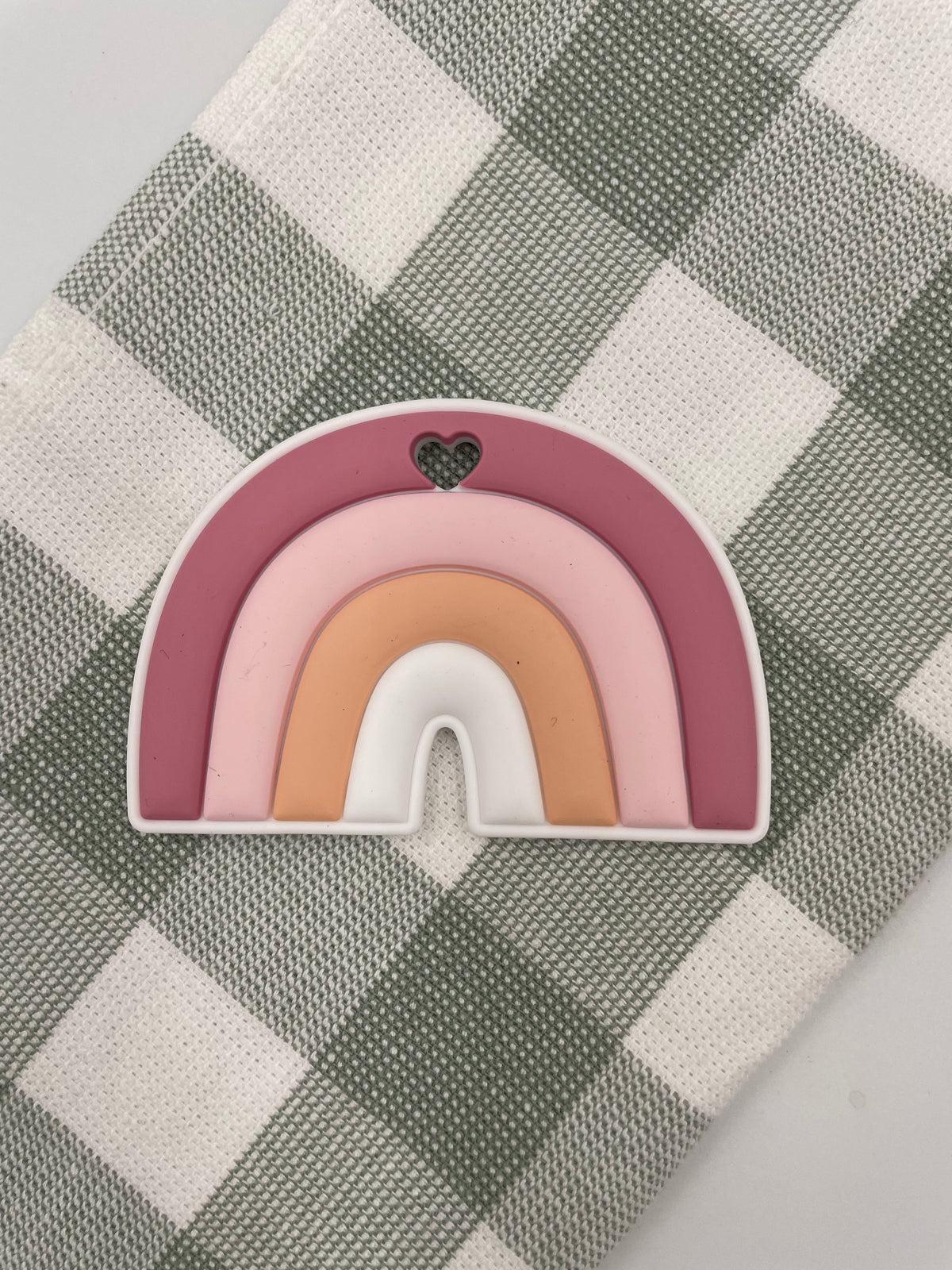 Light Rainbow Silicone Teether
