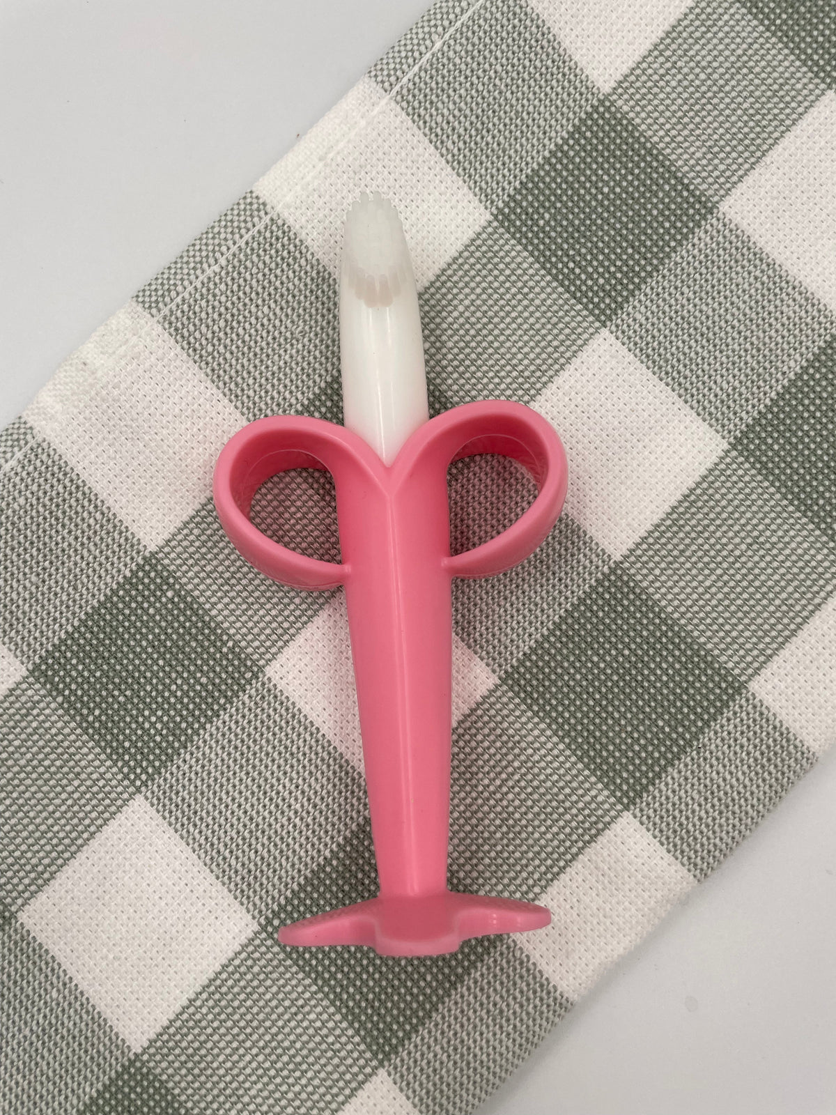 Pink Banana Silicone Teether