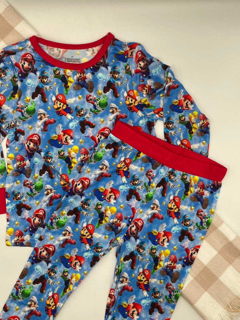 Organic Bamboo 2pcs Set Winter| Mario