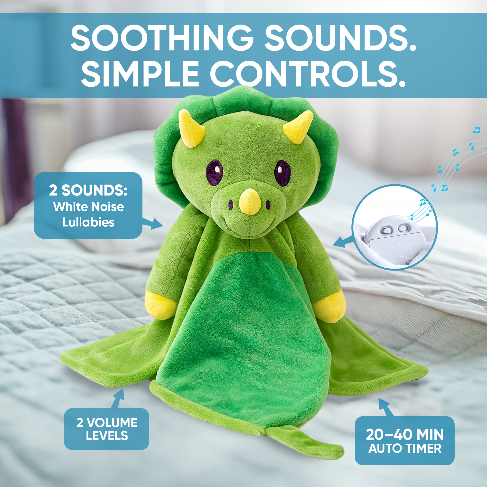 Dash The Dinosaur | Musical Comforter