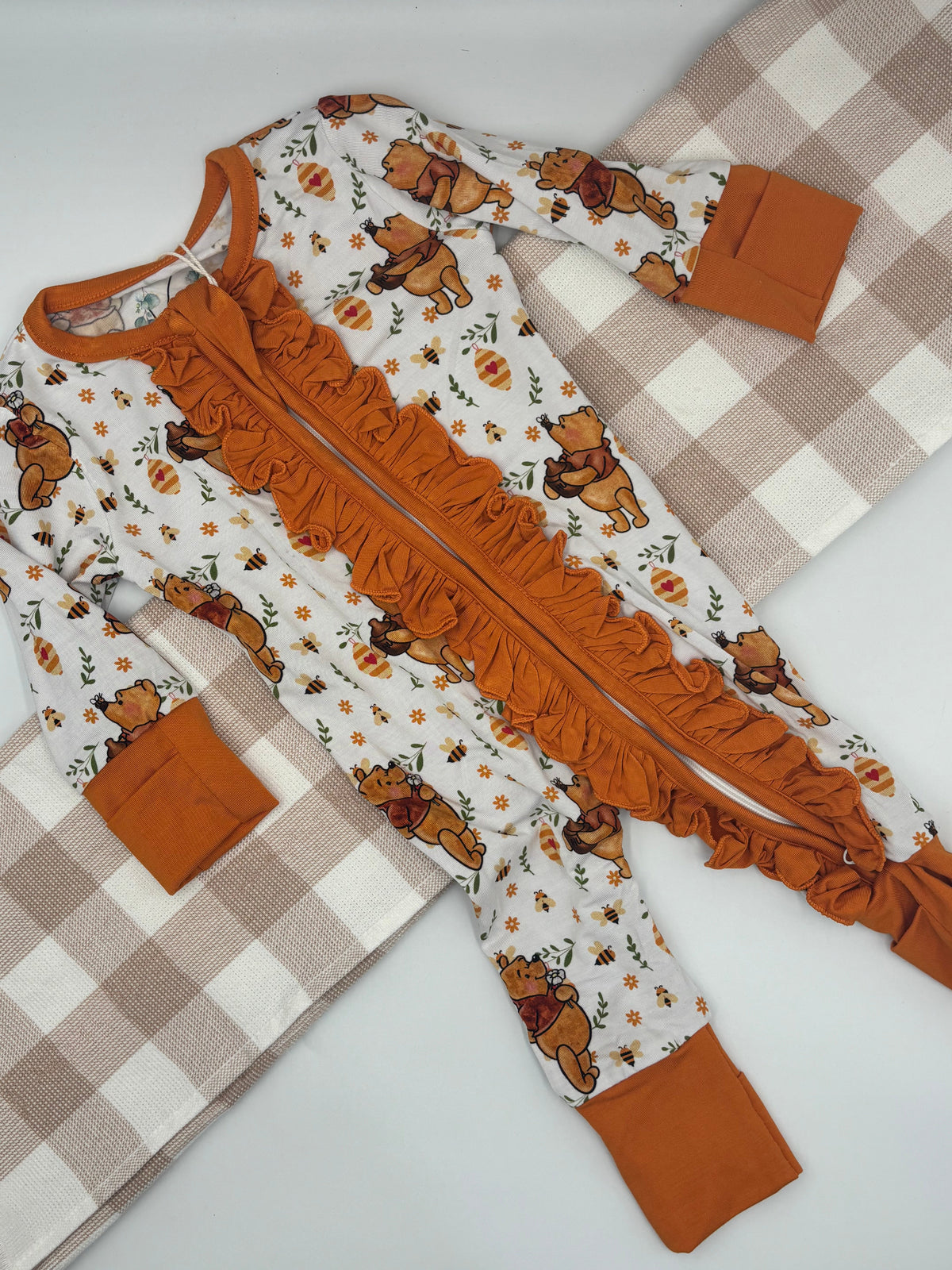 Honey Pot Winnie Organic Bamboo Growsuit
