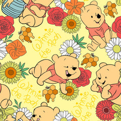 Floral Winnie Organic Bamboo Growsuit
