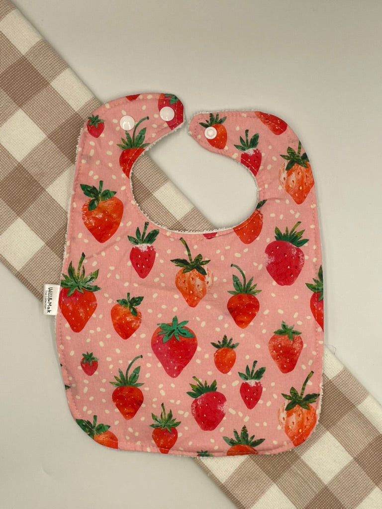 Baby Bib | Strawberries