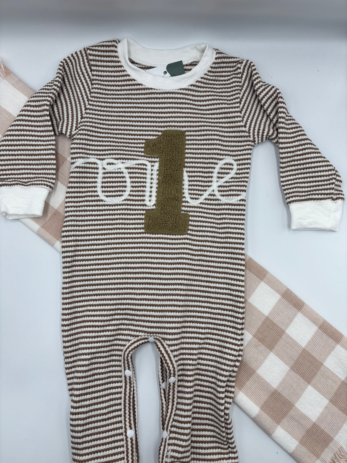 "One" Romper winter | Brown
