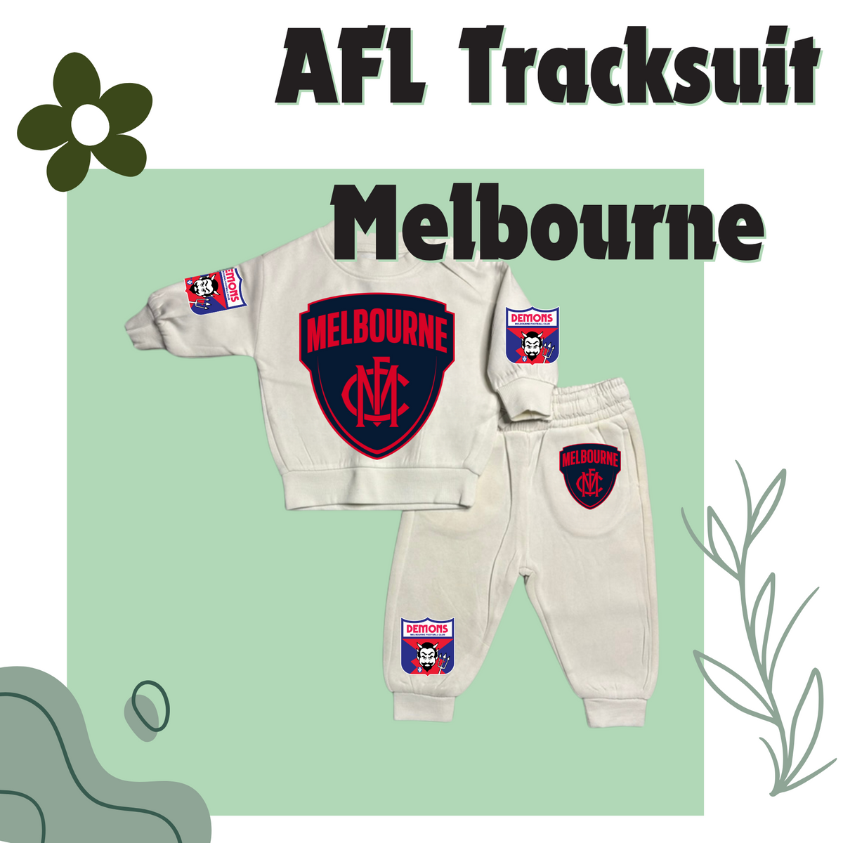 AFL Tracksuit | Melbourne | Will&Mak Collection