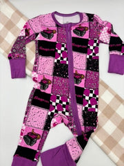 Organic Bamboo Growsuit | Snap-on