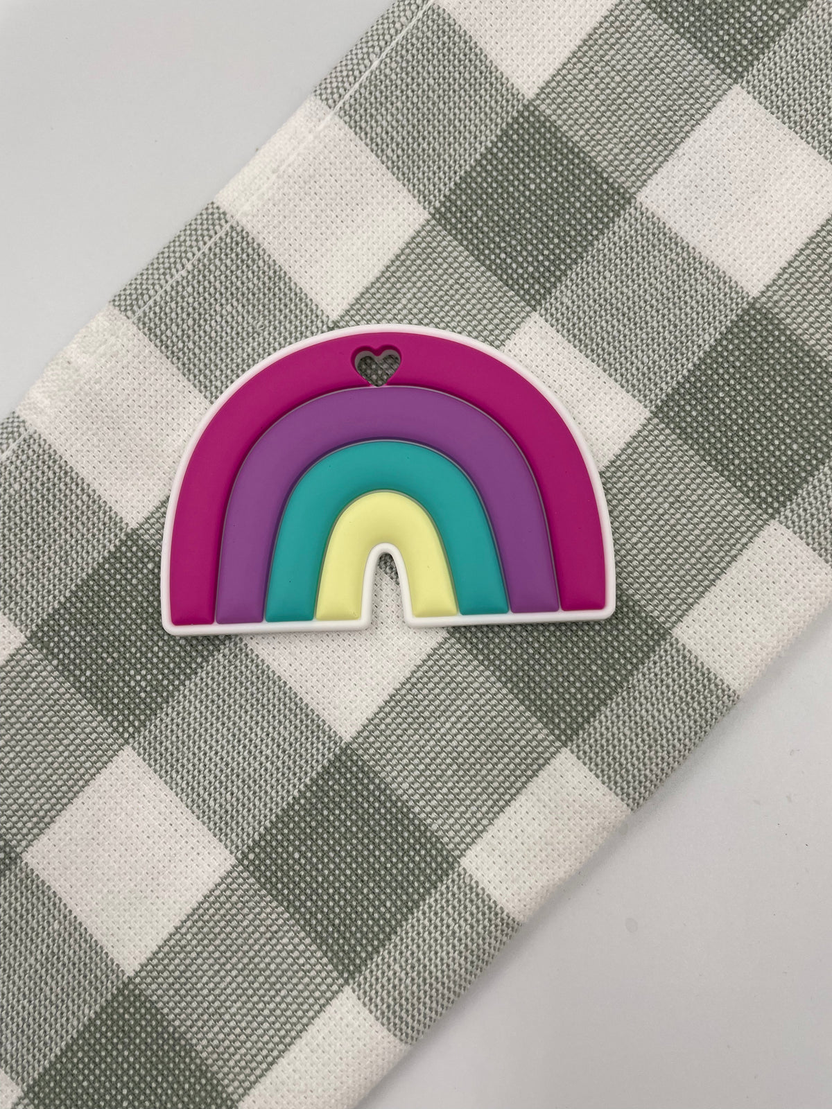 Rainbow Silicone Teether