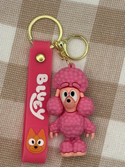 Pink Dog | 3D Keychain