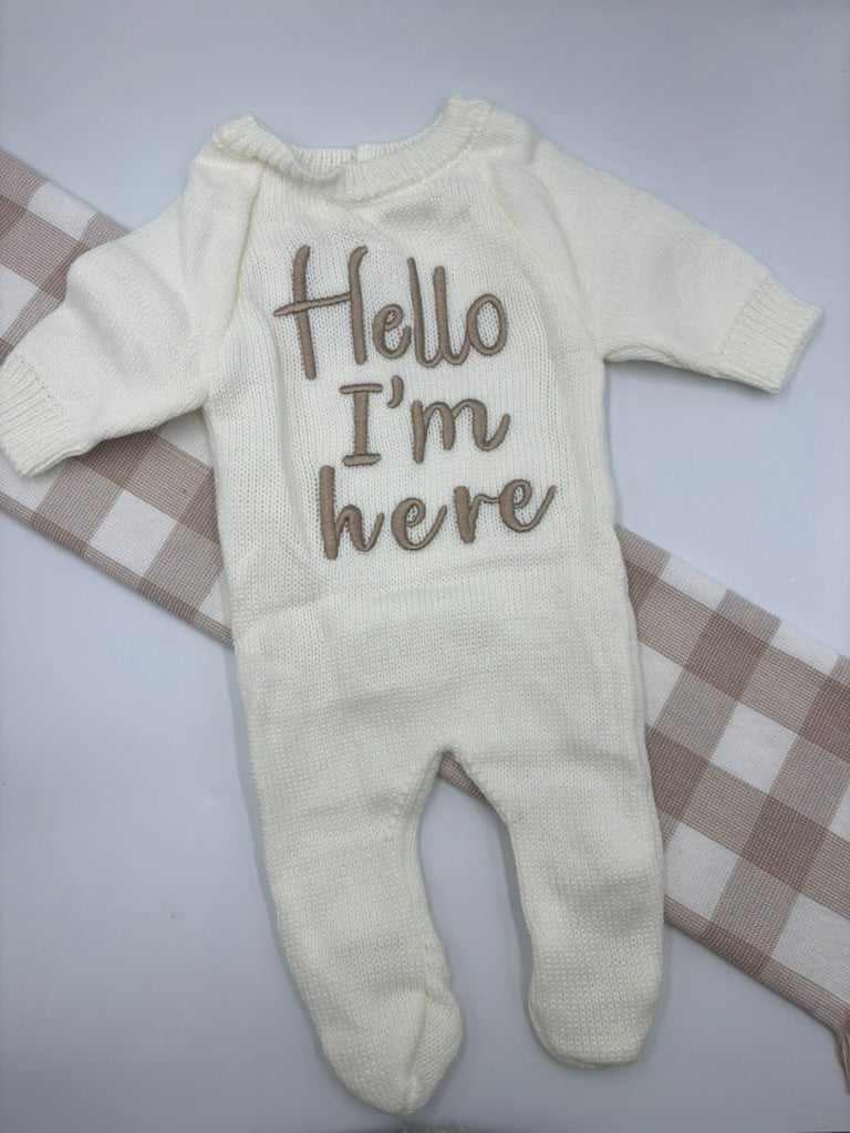 Hello I'm Here | Cream
