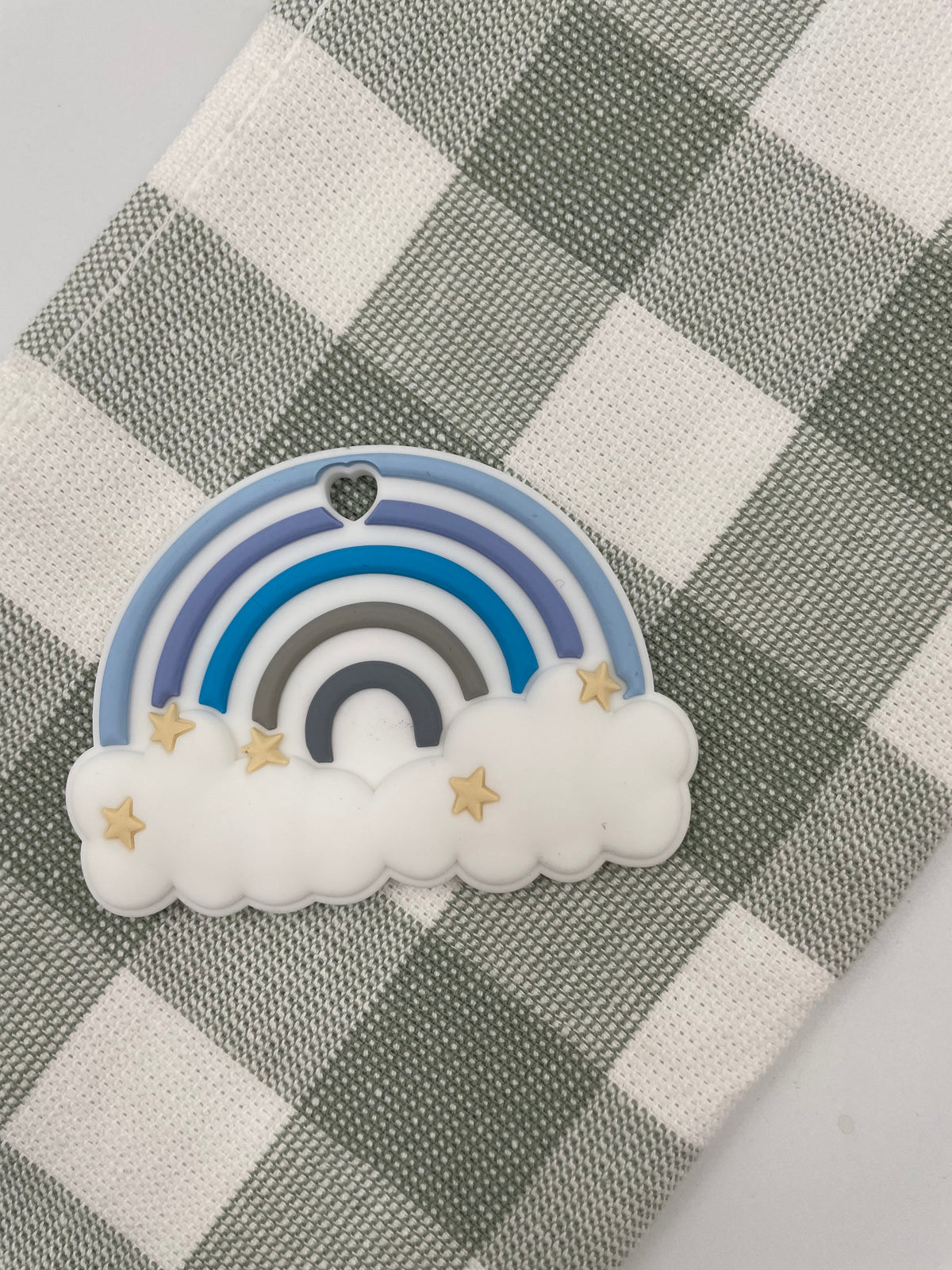 Blue Clouds Silicone Teether