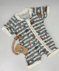 Bamboo Romper Aussie Animals