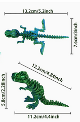 3D Printed | Dinosaur | Dark Rose