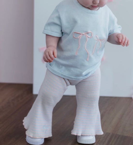 Candy cane Knit Flares