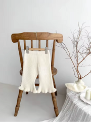 Knit Flares | Cream