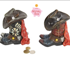 Cowboy Boot Money Box