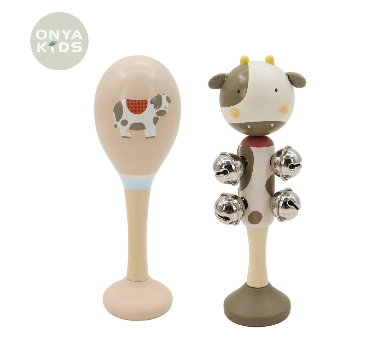 Onya Kids 2pcs Farm Music Set-Cow