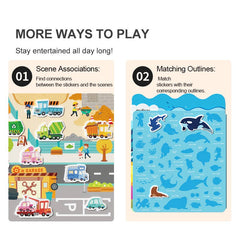 Mideer Reusable Jelly Sticker Set-Incredible Aquarium